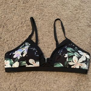 Athleta Paloma Floral Bikini Top